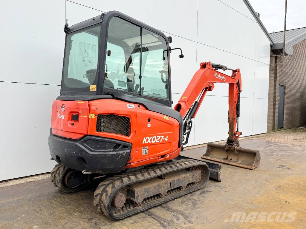 Kubota KX027-4 - Hammer Lines / Quick Coupler Εκσκαφάκι (διαβολάκι) < 7t