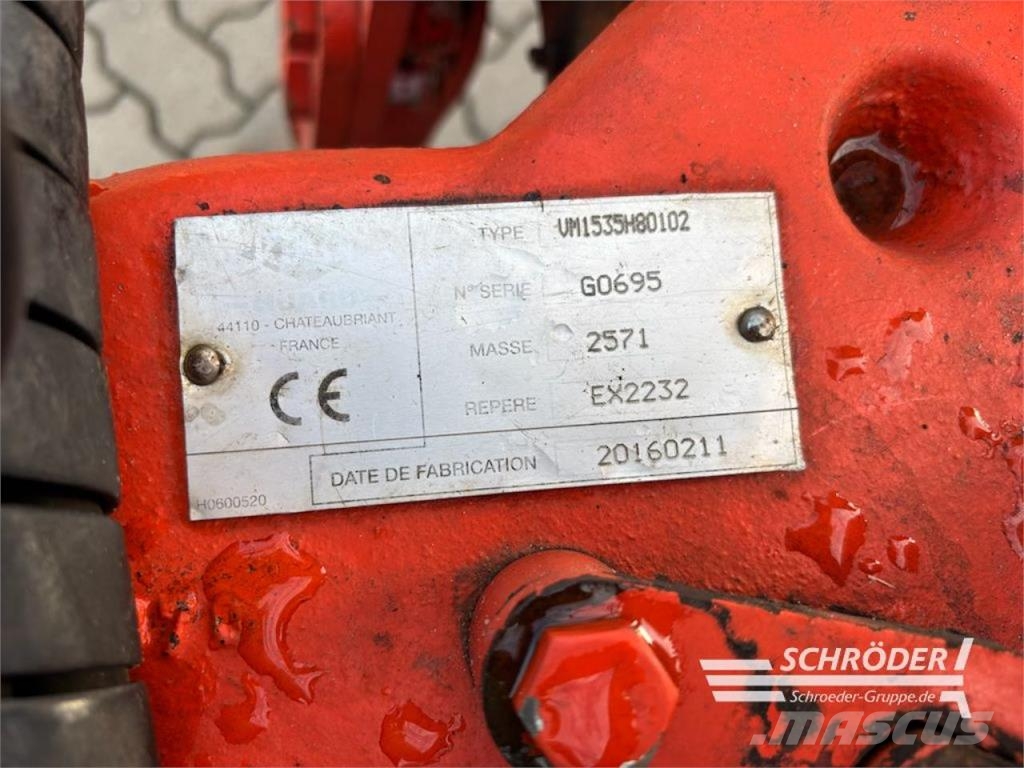 Kuhn VARI-MASTER 153 | 5-SCHAR Paluuaurat
