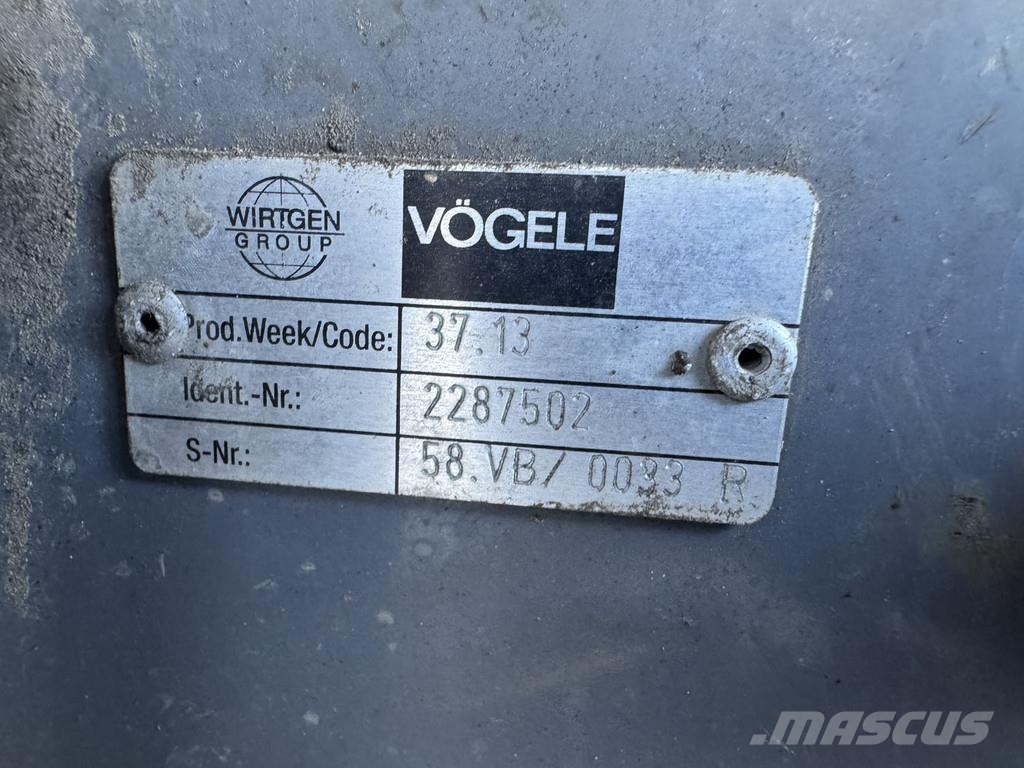 Vögele 2 x 0,75 M TP2-2 Građevinarstvo – ostalo