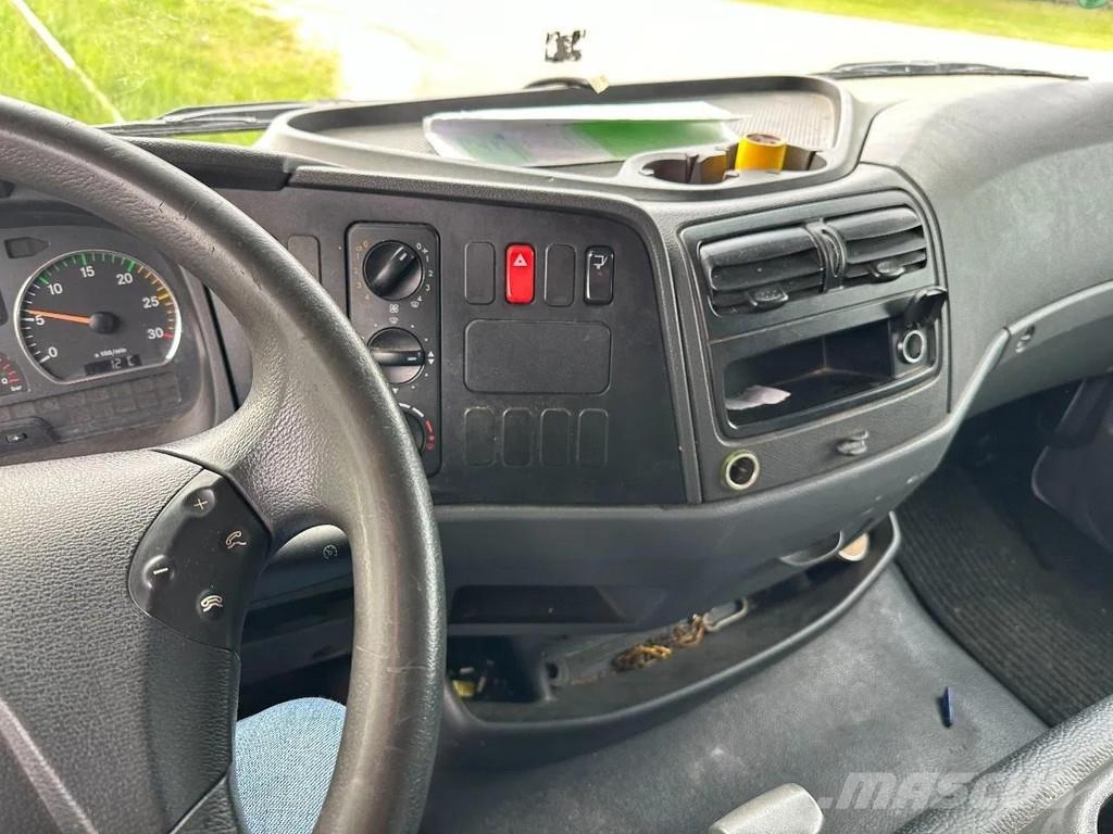 Mercedes-Benz Atego 1218 bakwagen met laadklep 2000kg! Samochody ciężarowe ze skrzynią zamkniętą