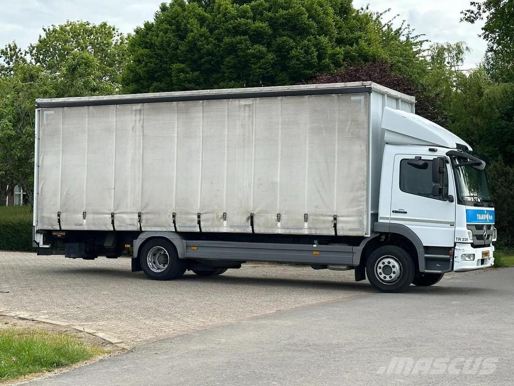 Mercedes-Benz Atego 1218 bakwagen met laadklep 2000kg! Samochody ciężarowe ze skrzynią zamkniętą