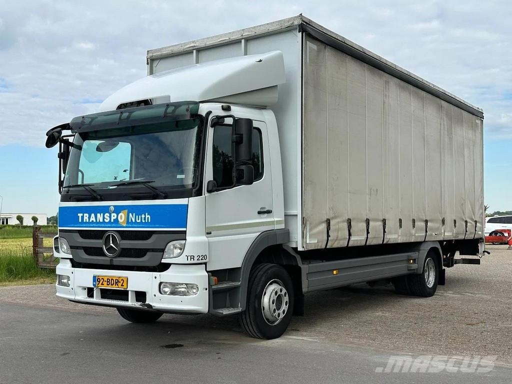 Mercedes-Benz Atego 1218 bakwagen met laadklep 2000kg! Samochody ciężarowe ze skrzynią zamkniętą