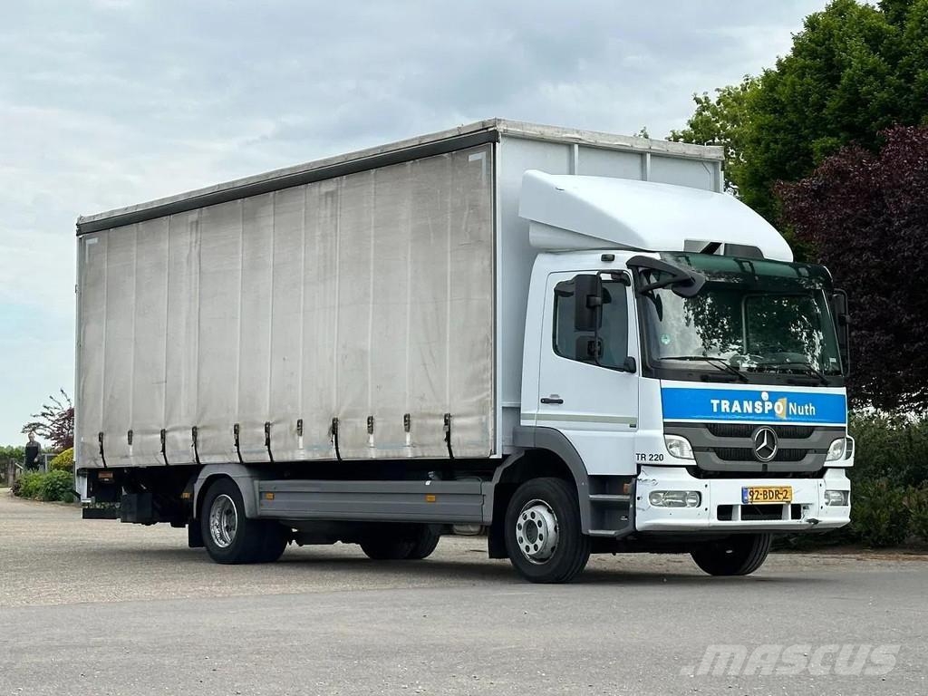 Mercedes-Benz Atego 1218 bakwagen met laadklep 2000kg! Skriňová nadstavba