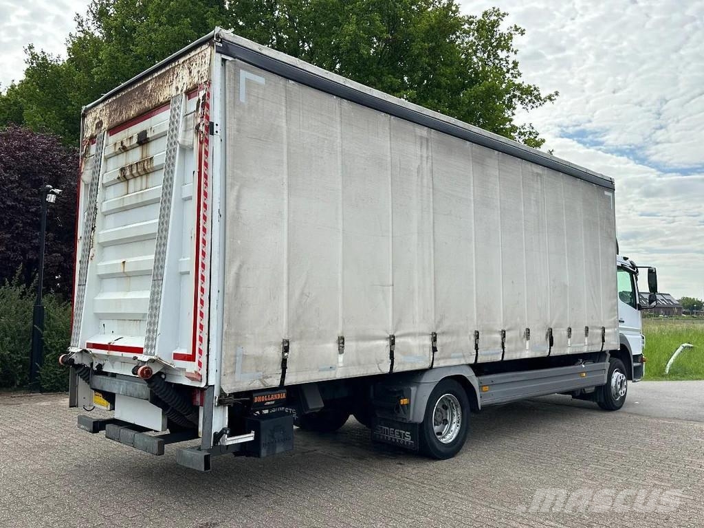 Mercedes-Benz Atego 1218 bakwagen met laadklep 2000kg! Samochody ciężarowe ze skrzynią zamkniętą