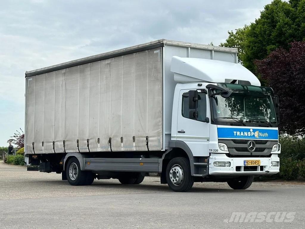 Mercedes-Benz Atego 1218 bakwagen met laadklep 2000kg! Samochody ciężarowe ze skrzynią zamkniętą