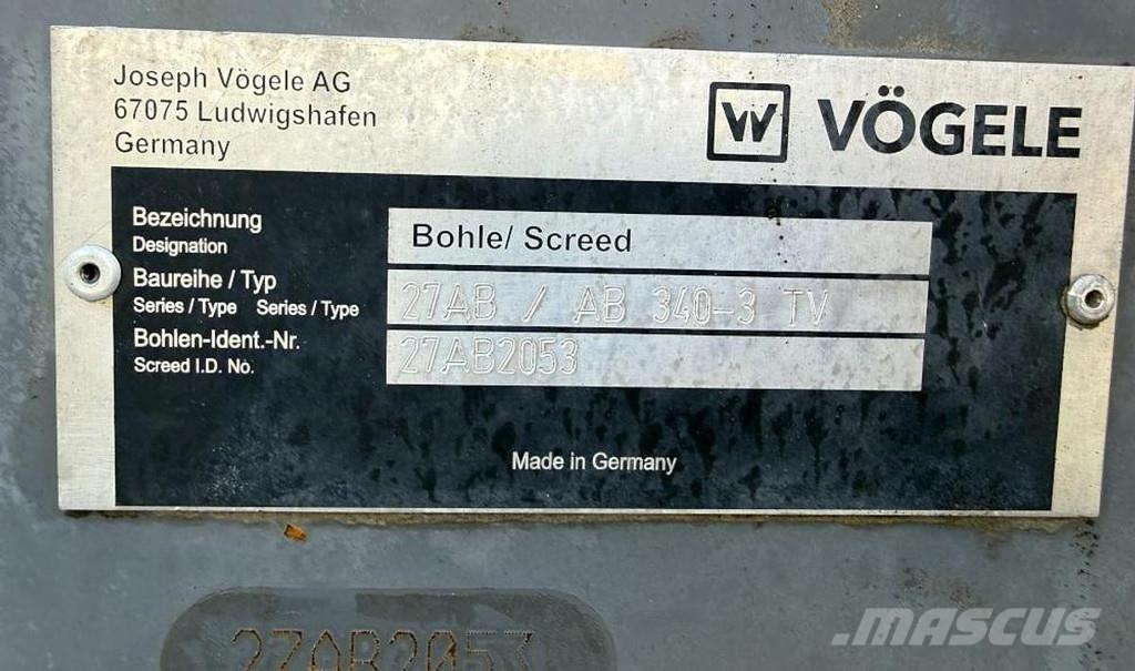 Vögele S 1303-3i معدات السفلتة