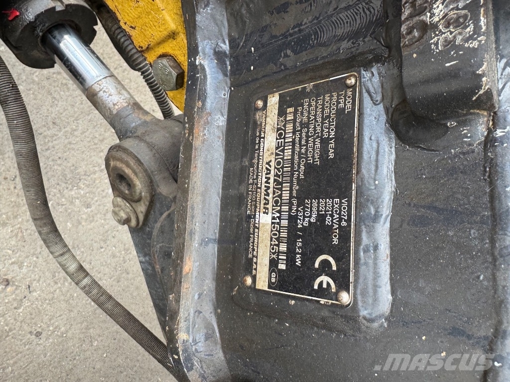 Yanmar VIO27 (15045) Mini excavators < 7t (Mini diggers)