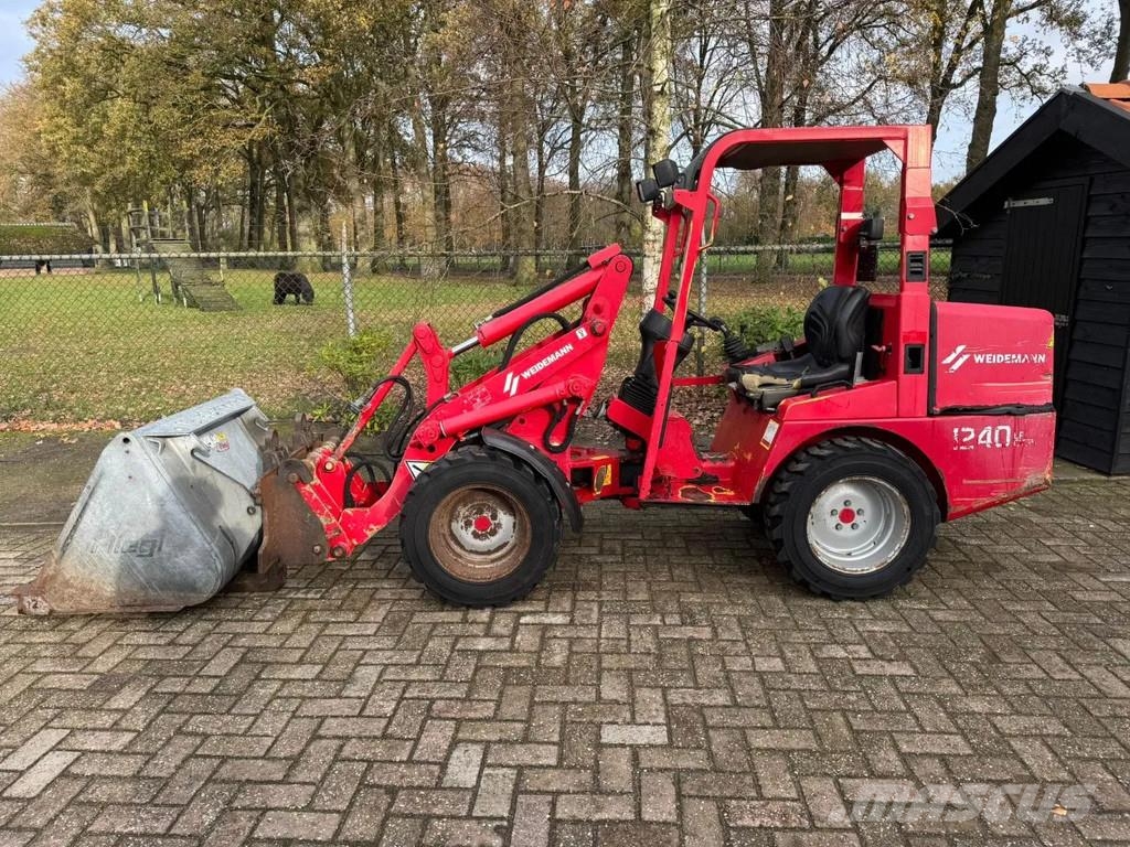 Weidemann 1240LP Laag model shovel loader Колесни товарачи