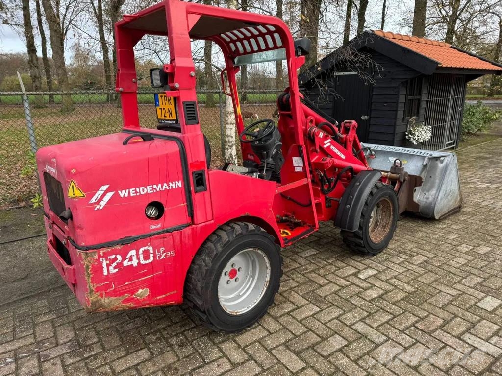 Weidemann 1240LP Laag model shovel loader Колесни товарачи