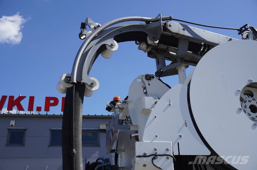 MAN TGM 26.340/ RIVARD sewage cleaner 11.8 m3/ 2 units Χρηστικές μηχανές