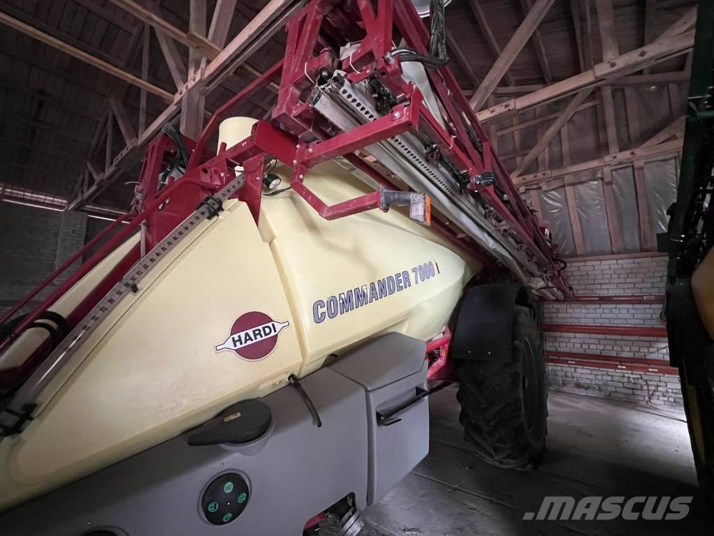 Hardi Commander 7000 Prikabinami purkštuvai