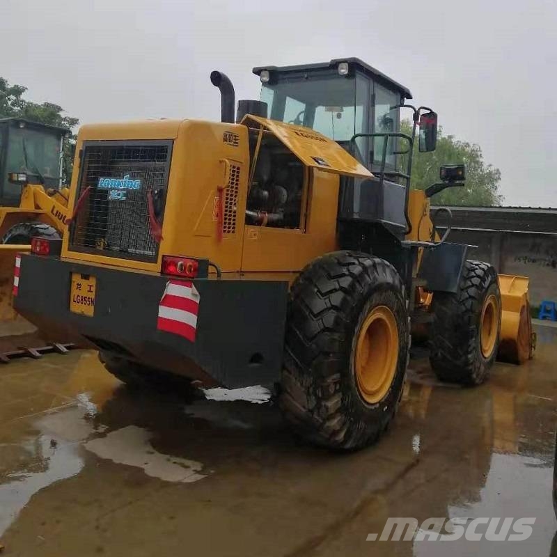 Lonking LG855N Gumikerekes homlokrakodók