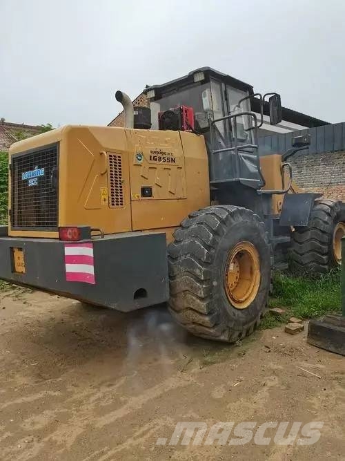 Lonking LG855N Gumikerekes homlokrakodók
