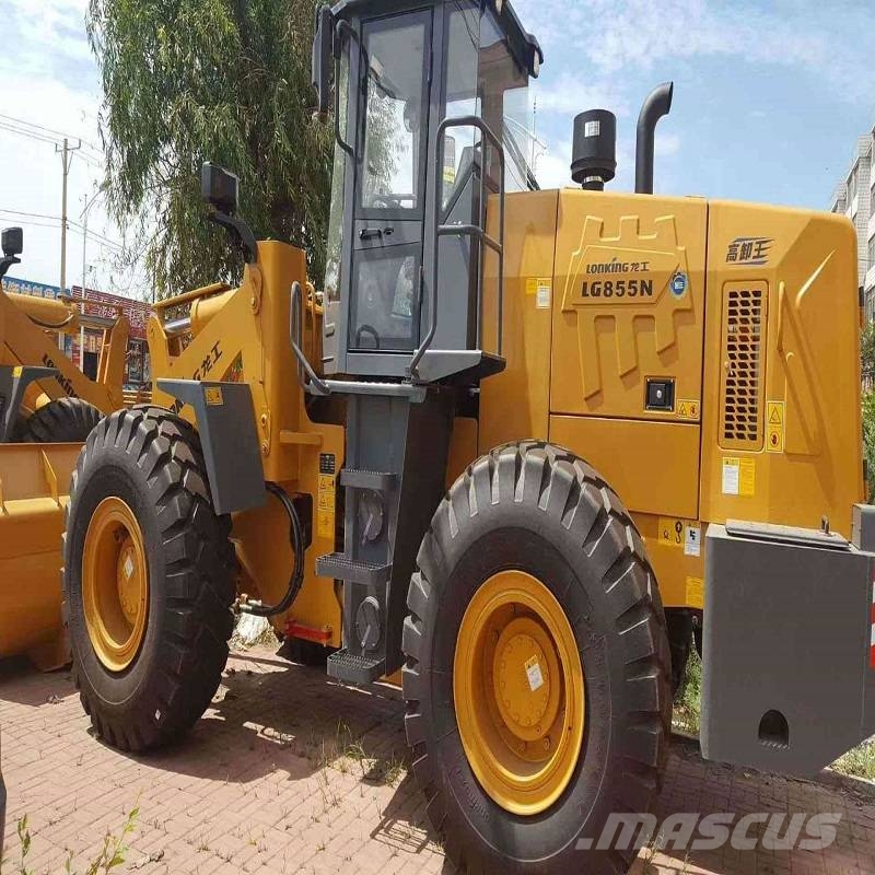Lonking LG855N Gumikerekes homlokrakodók