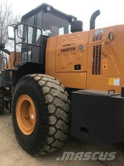 Lonking LG855N Gumikerekes homlokrakodók