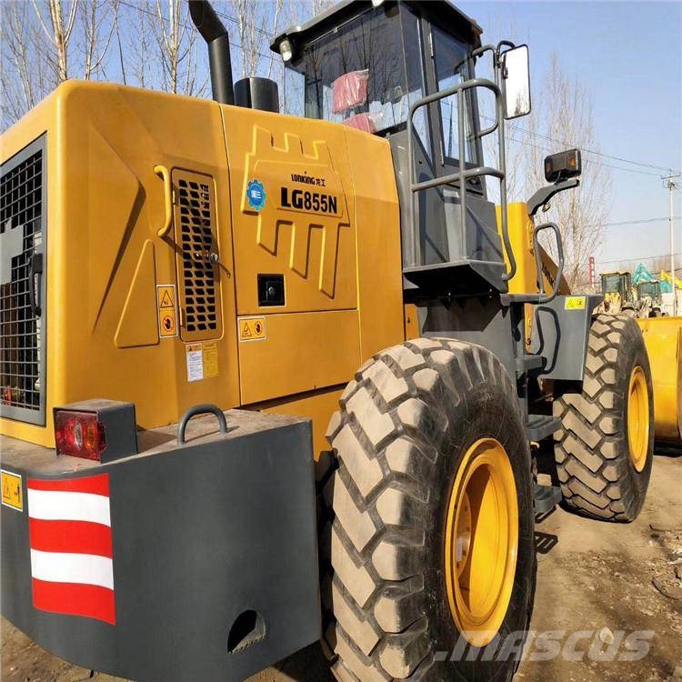 Lonking LG855N Gumikerekes homlokrakodók