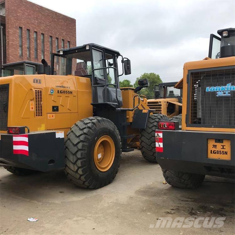 Lonking LG855N Gumikerekes homlokrakodók