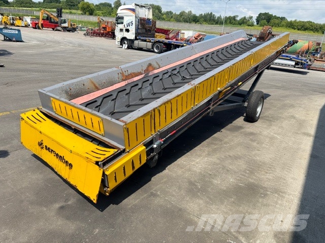 Doppstadt Taśmociąg 1000x6000mm ELECTRIC BELT ماكينات تقطيع أخشاب الحراجة
