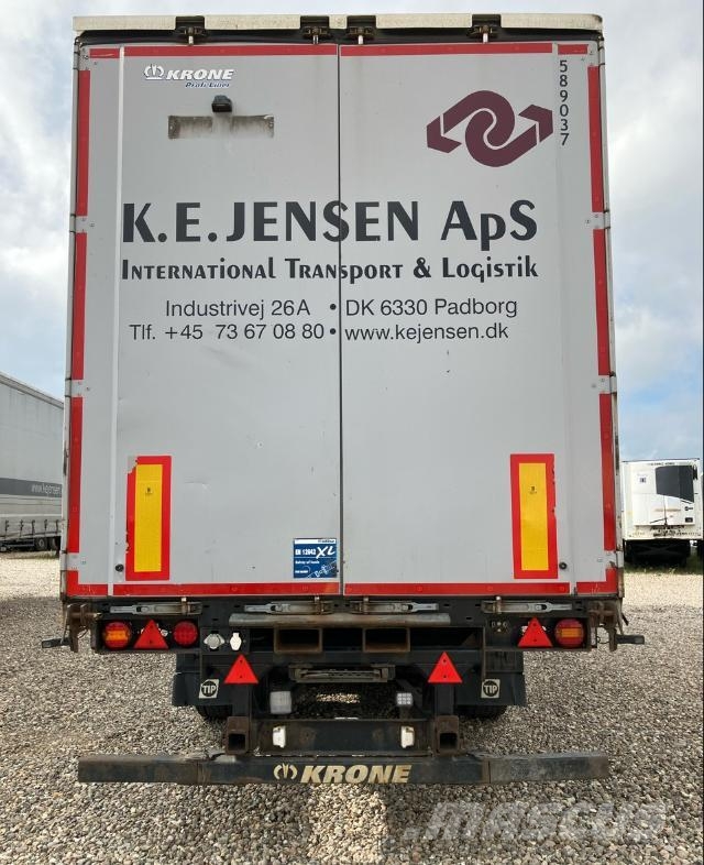 Krone Trailer Curtainsider Sliding Roof Straight Curtainsiderauflieger