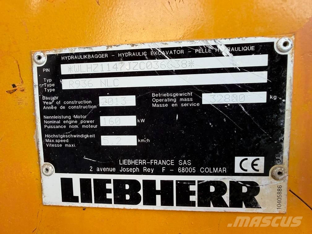 Liebherr R 936 N LC Rupsgraafmachines