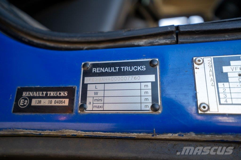 Renault PREMIUM 300 DXI + DHOLLANDIA 1.5T. Nákladné vozidlá s bočnou zhrnovacou plachtou