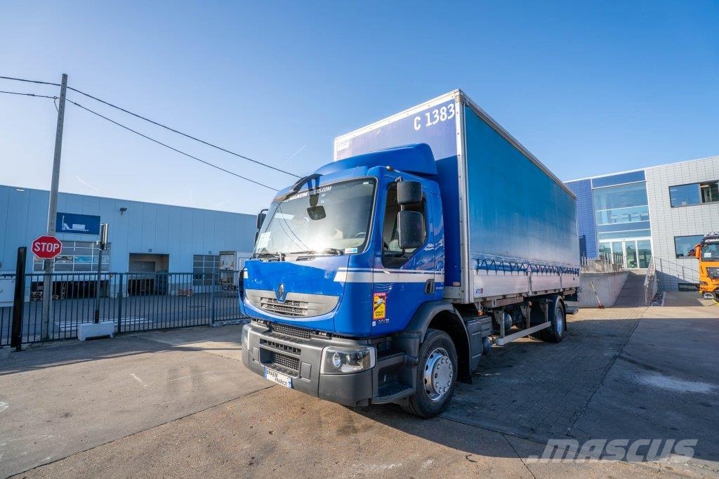 Renault PREMIUM 300 DXI + DHOLLANDIA 1.5T. Nákladné vozidlá s bočnou zhrnovacou plachtou