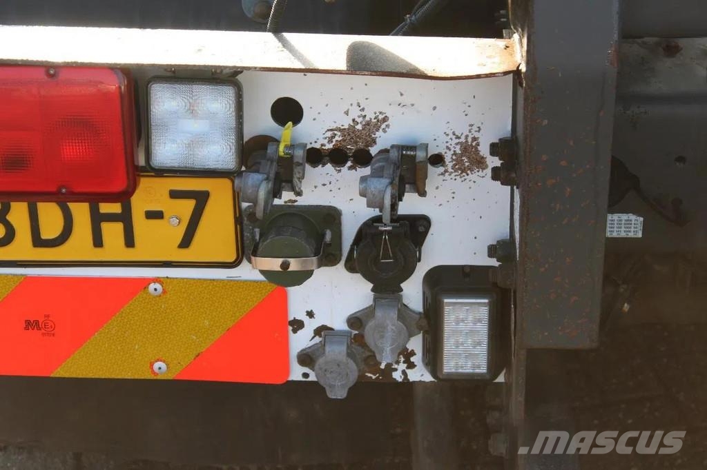 DAF CF 85.460 8X4 + 30 TON VDL hook + euro 5 Rol kiper kamioni sa kukom za podizanje tereta