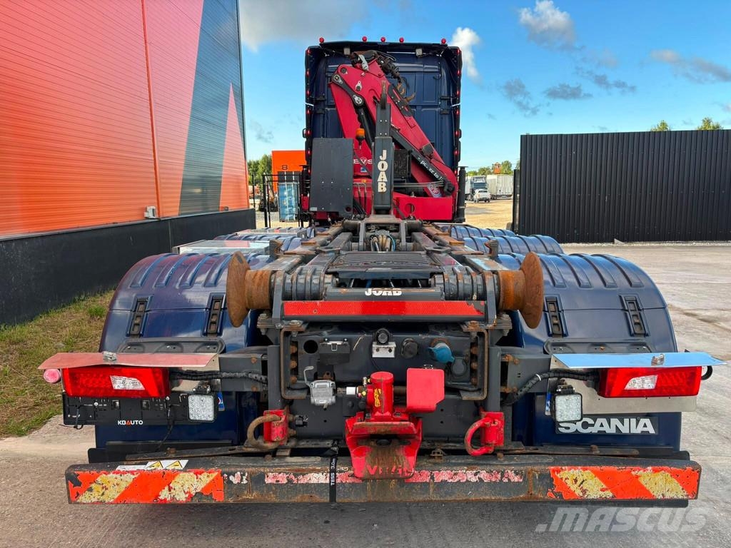 Scania R580 8x4*4 BIG AXELS / RETARDER / Smagās mašīnas ar celtni