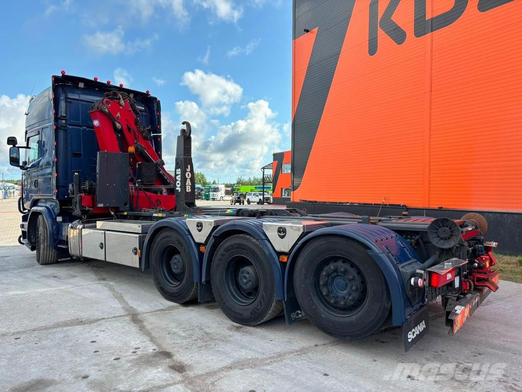 Scania R580 8x4*4 BIG AXELS / RETARDER / Smagās mašīnas ar celtni