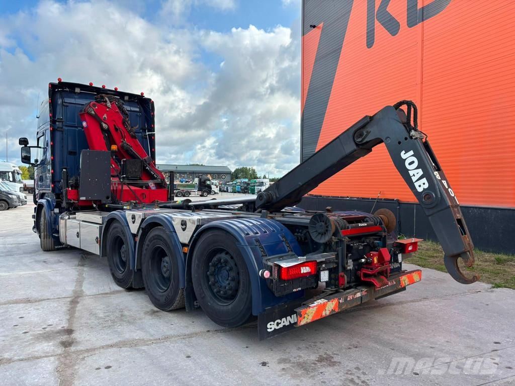 Scania R580 8x4*4 BIG AXELS / RETARDER / Smagās mašīnas ar celtni