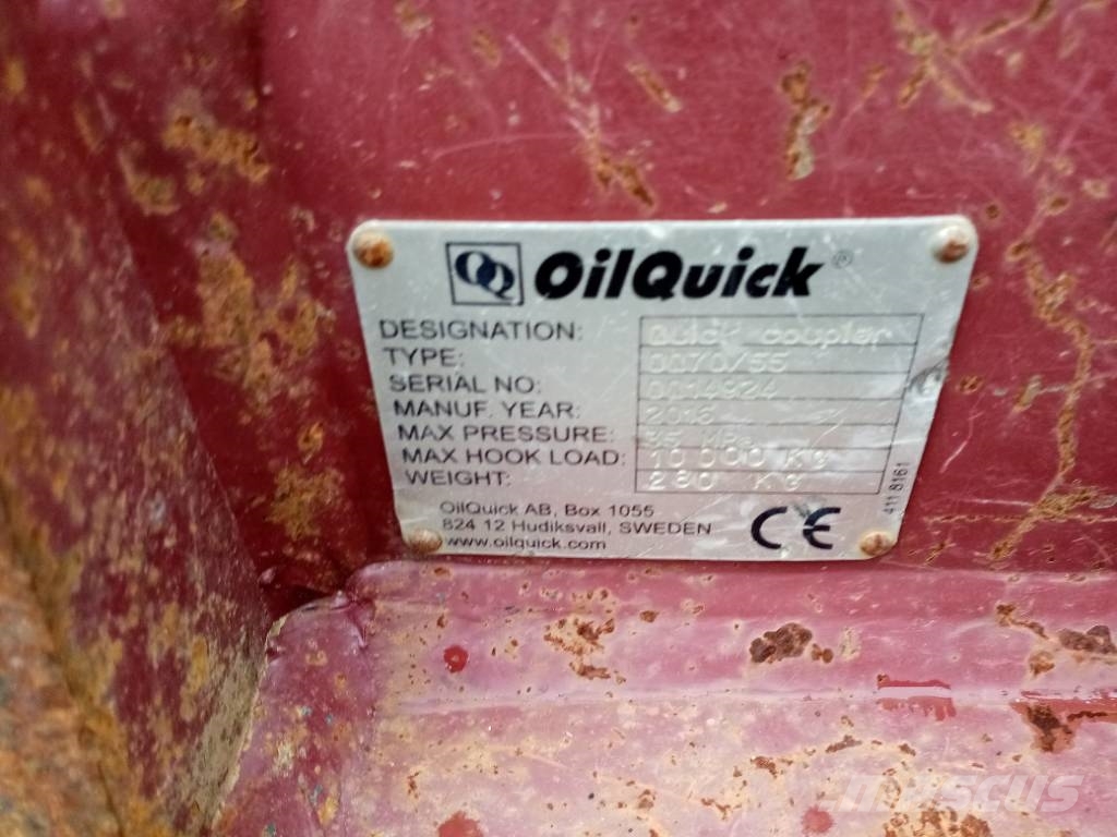 OilQuick 70/50 Hurtigkoblere