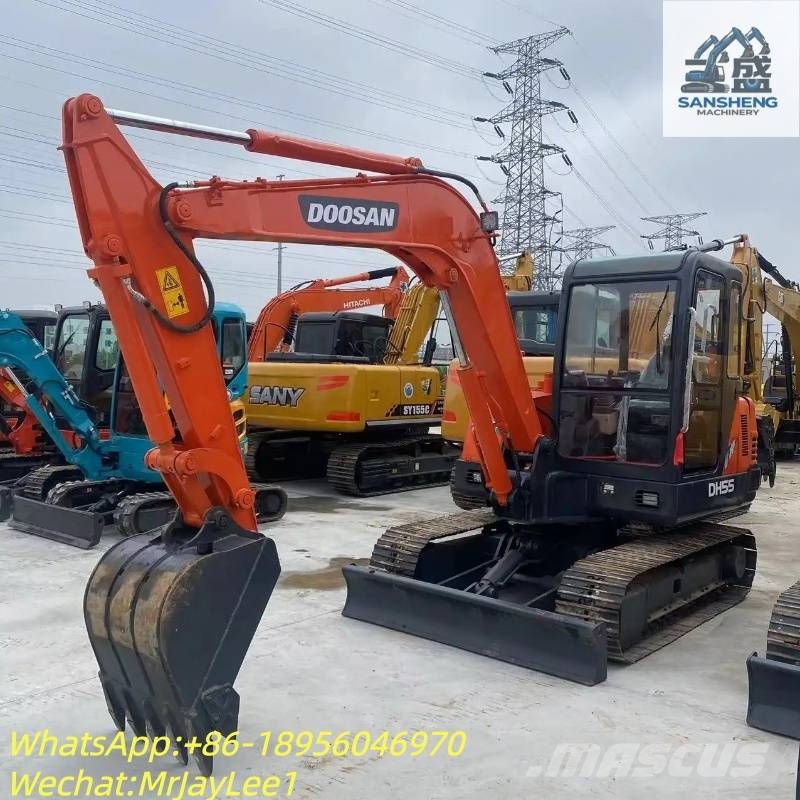 Doosan DH 55 Minigraafmachines < 7t