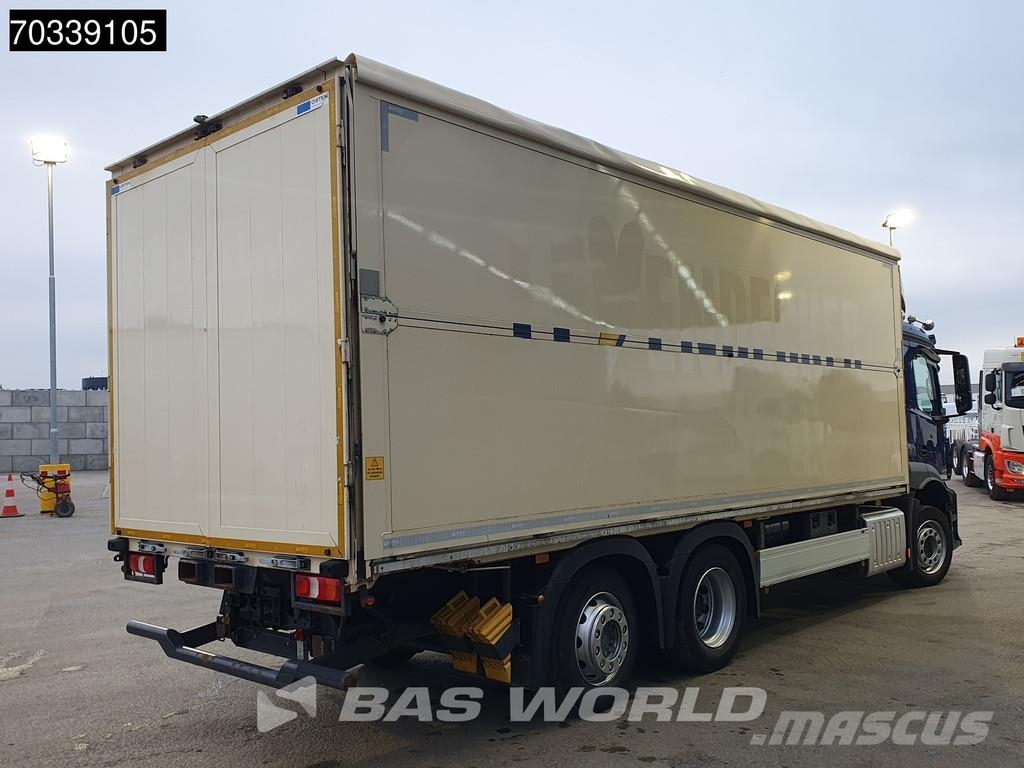Mercedes-Benz Antos 2543 6X2 Full air suspension Steering axle R Box body trucks