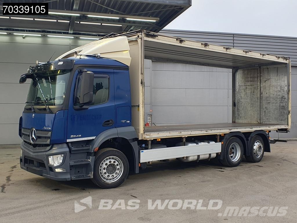 Mercedes-Benz Antos 2543 6X2 Full air suspension Steering axle R Box body trucks