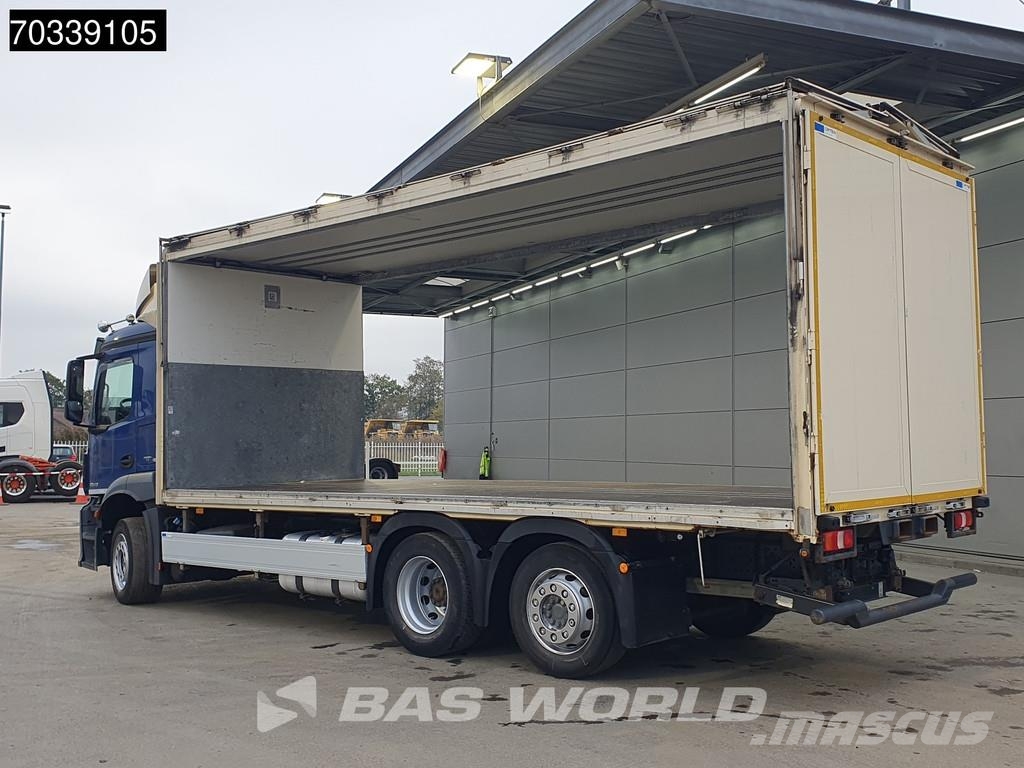 Mercedes-Benz Antos 2543 6X2 Full air suspension Steering axle R Box body trucks