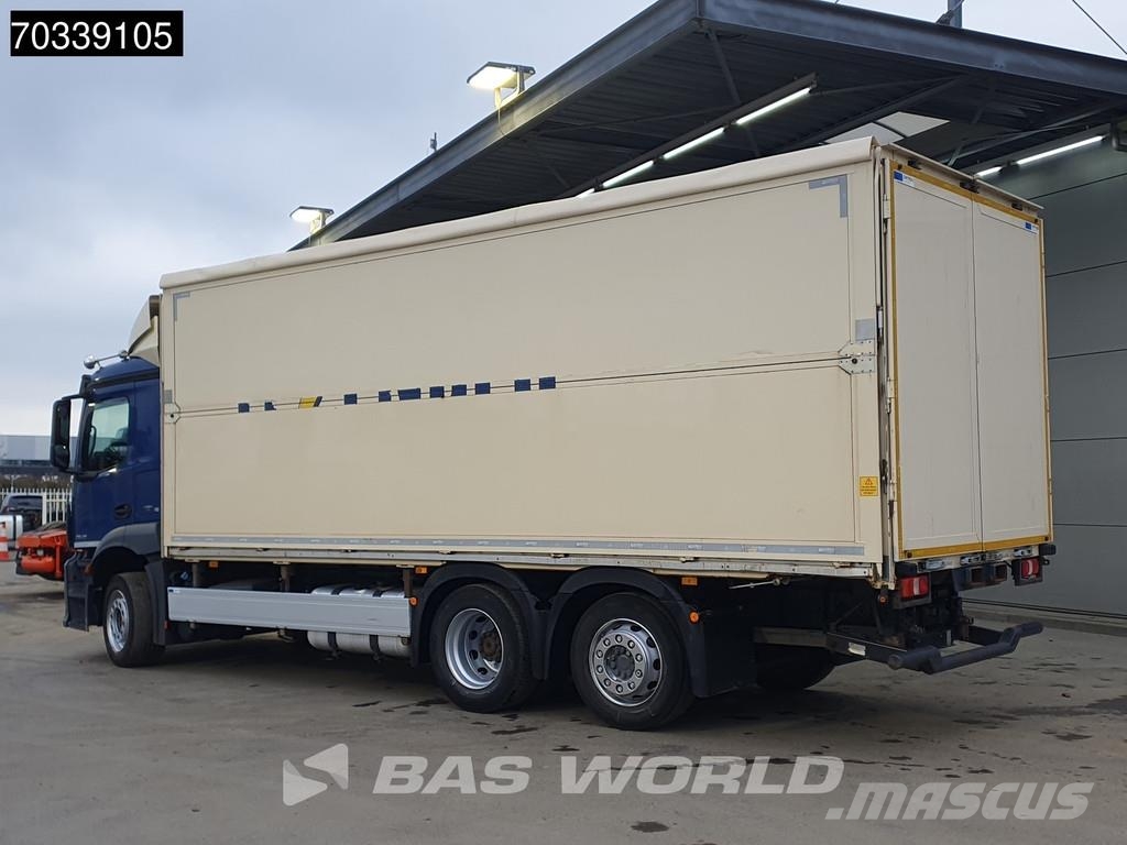 Mercedes-Benz Antos 2543 6X2 Full air suspension Steering axle R Box body trucks