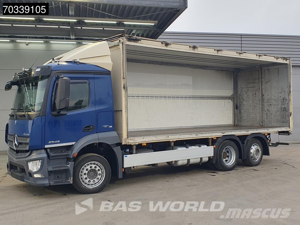 Mercedes-Benz Antos 2543 6X2 Full air suspension Steering axle R Box body trucks