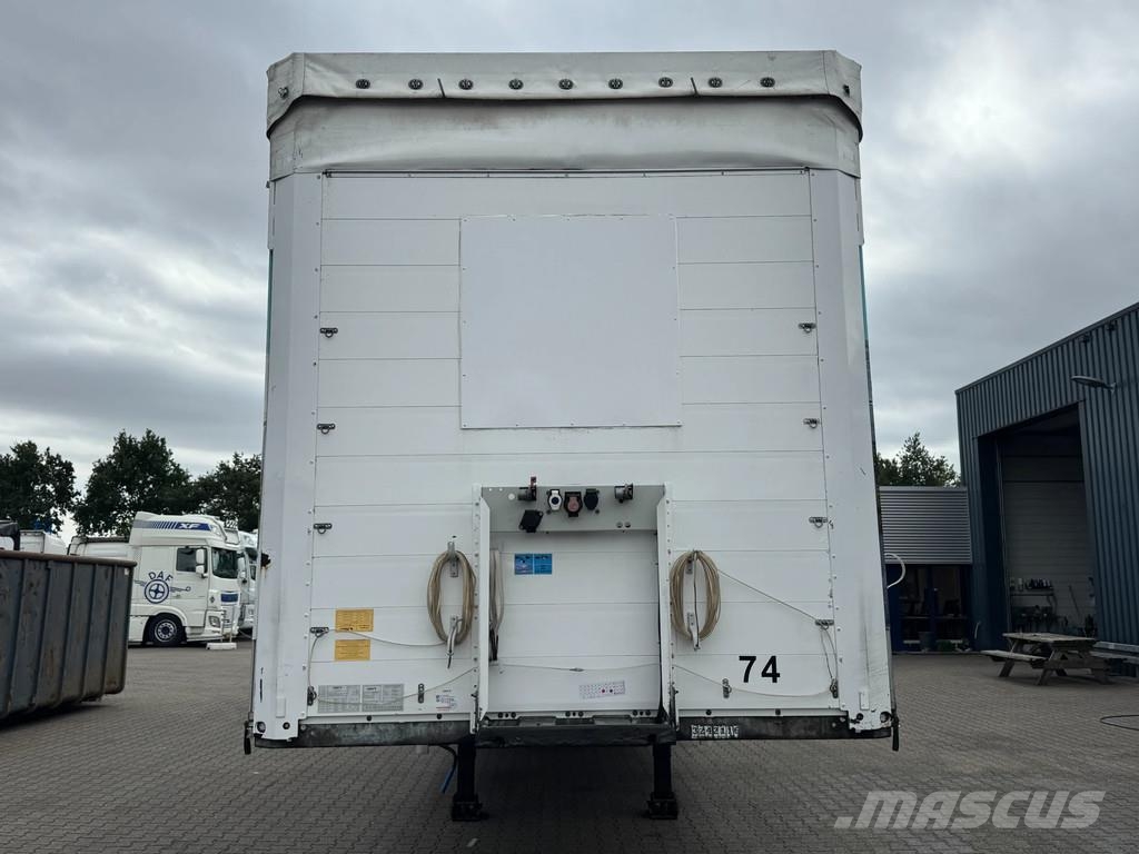 Schmitz Cargobull Schuifzeil met Borden / SAF-Axle / Code XL / Apk! Schuifzeilen
