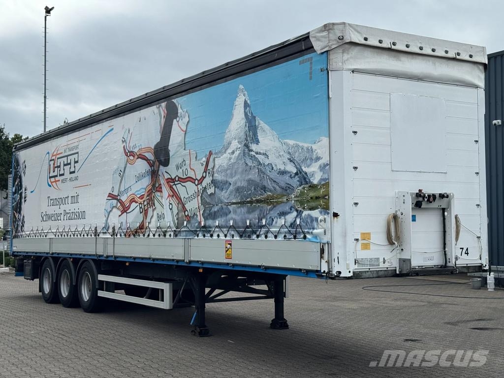 Schmitz Cargobull Schuifzeil met Borden / SAF-Axle / Code XL / Apk! Schuifzeilen