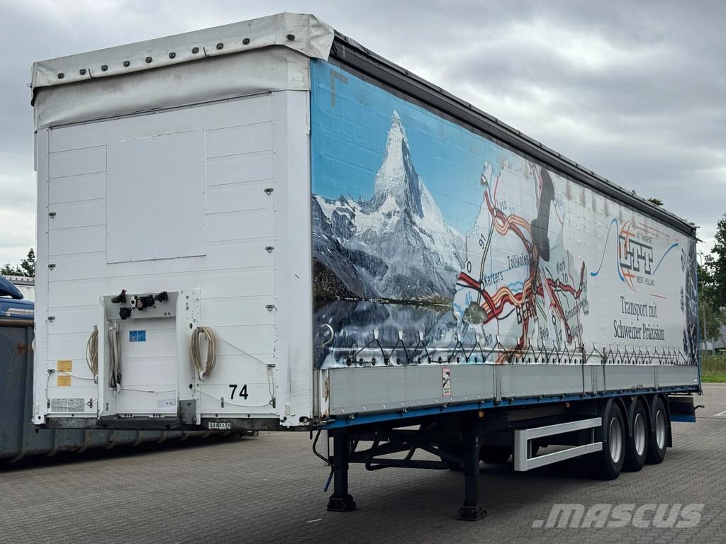 Schmitz Cargobull Schuifzeil met Borden / SAF-Axle / Code XL / Apk! Schuifzeilen