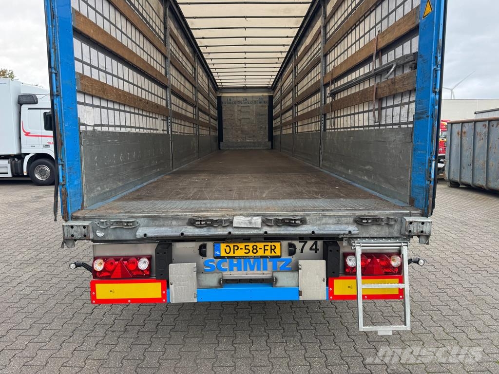 Schmitz Cargobull Schuifzeil met Borden / SAF-Axle / Code XL / Apk! Schuifzeilen
