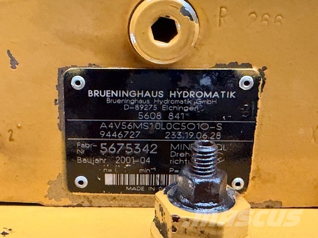 Liebherr R 942 USED SWING HYDRAULIC PUMP A4VG56 هيدروليات