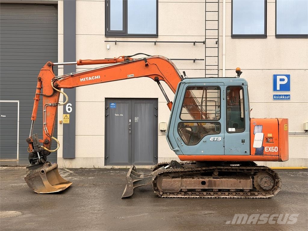 Hitachi EX60-3 Midi-gravemaskiner 7t - 12t