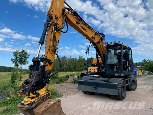 Hyundai HW 140 Wielgraafmachines
