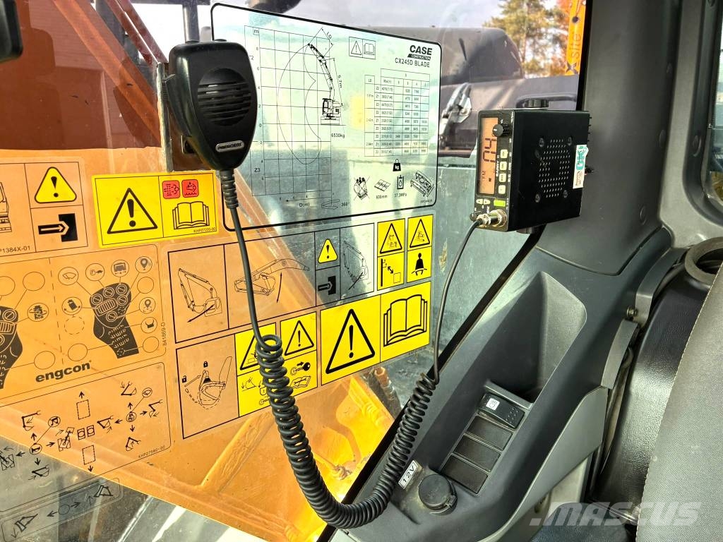 CASE CX 245 D SRLC Dozer + NOVATRON 3D Telakaivukoneet