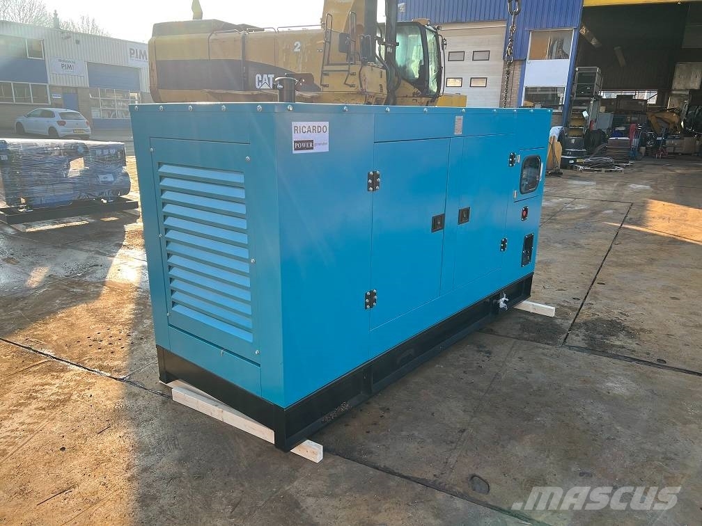 Ricardo 100kva (80KW) silent generator 3 phase 50hz 400v Dieselgeneraattorit