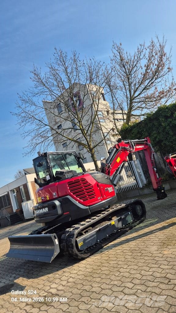 Yanmar SV100-2A 2PB Verstellausleger Powertilt HS08 Midibagger  7t - 12t