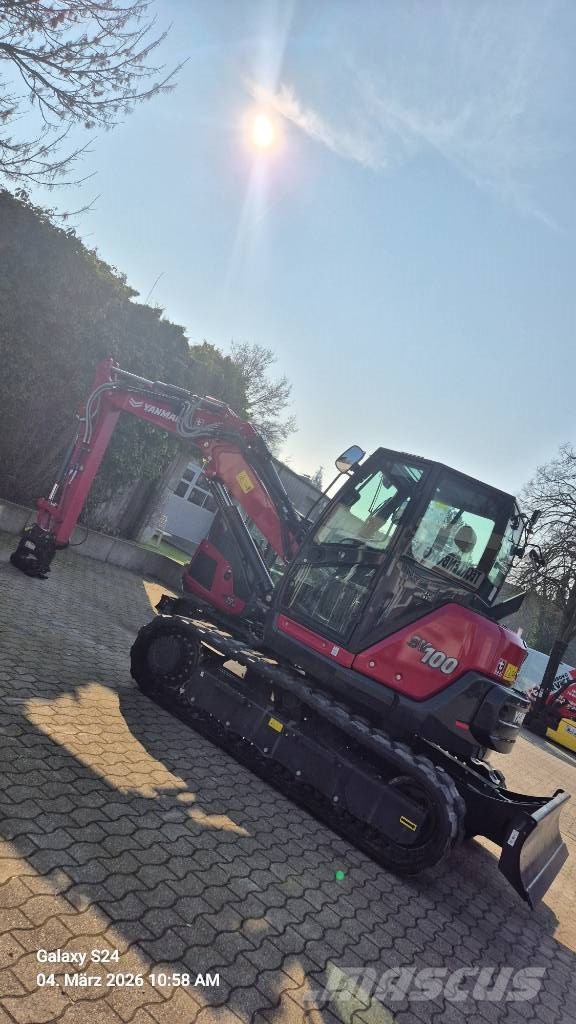 Yanmar SV100-2A 2PB Verstellausleger Powertilt HS08 Midibagger  7t - 12t