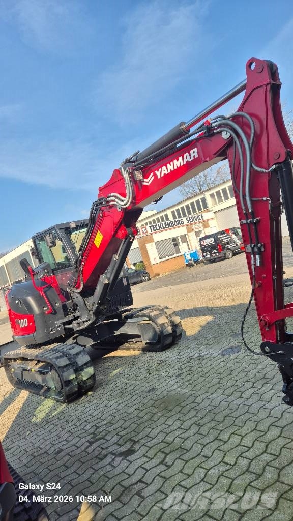 Yanmar SV100-2A 2PB Verstellausleger Powertilt HS08 Midibagger  7t - 12t