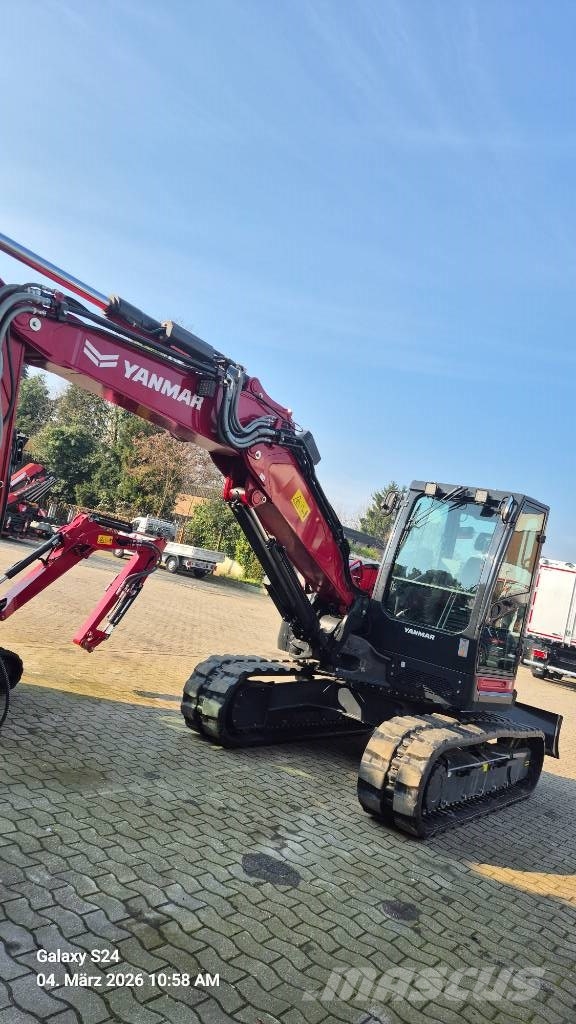 Yanmar SV100-2A 2PB Verstellausleger Powertilt HS08 Midibagger  7t - 12t